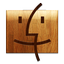 Wooden Finder Icon 64x64 png